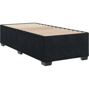 vidaXL Bed Frame - Single Velvet Support - Bedstead - Bed Base - Without Mattress vidaXL Bed Frame - Single Velvet Support - Bedstead - Bed Base - Without Mattress