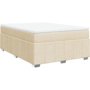 VidaXL 3285482 lit - Crème - Lit VidaXL 3285482 lit - Crème - Lit