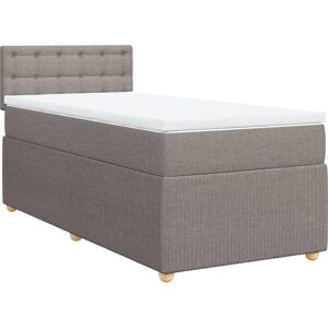 vidaXL 3287525 lit gris taupe - Matelas vidaXL 3287525 lit gris taupe - Matelas