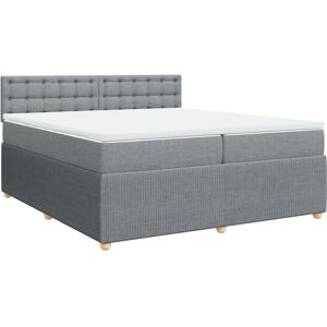 vidaXL Lit à ressorts ensachés avec matelas - Lit vidaXL Lit à ressorts ensachés avec matelas - Lit
