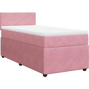 VidaXL Lit en Velours Rose - Lit VidaXL Lit en Velours Rose - Lit
