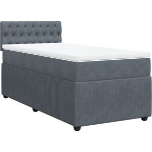 VidaXL 3287717 lit - Lit double en velours pour 2 VidaXL 3287717 lit - Lit double en velours pour 2