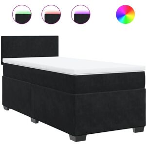 vidaXL Lit à ressorts avec LED - Lit vidaXL Lit à ressorts avec LED - Lit