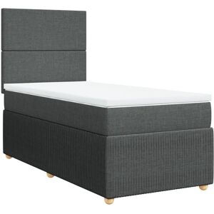 vidaXL Lit box spring - Support avec tête de lit réglable vidaXL Lit box spring - Support avec tête de lit réglable