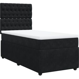 vidaXL Lit Knopfheft - Lit en Velours Supportif vidaXL Lit Knopfheft - Lit en Velours Supportif