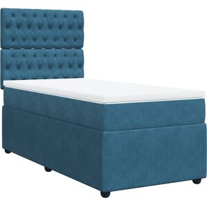 vidaXL 3292344 lit - Lit capitonné en velours vidaXL 3292344 lit - Lit capitonné en velours