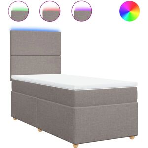 Lit VidaXL avec Lumières LED - Matelas à Ressorts Ensachés Lit VidaXL avec Lumières LED - Matelas à Ressorts Ensachés