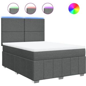 Lit VidaXL avec Lumières LED - Support & Tête Réglable Lit VidaXL avec Lumières LED - Support & Tête Réglable
