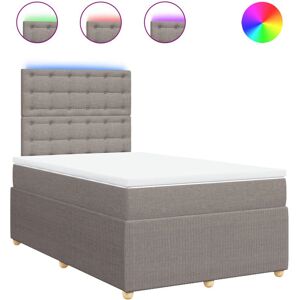 Lit VidaXL 3294341 - Tête réglable - Gris taupe - Lit Lit VidaXL 3294341 - Tête réglable - Gris taupe - Lit