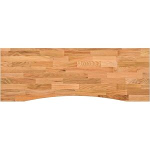 vidaXL Light Brown Solid Oak Rectangular Desk Top - Desk Type vidaXL Light Brown Solid Oak Rectangular Desk Top - Desk Type