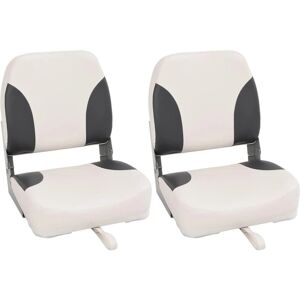vidaXL Boat seats 2 pcs. with high backrest Foldable - Boat seats vidaXL Boat seats 2 pcs. with high backrest Foldable - Boat seats