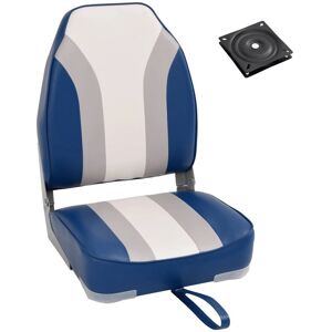 vidaXL 2-teiliges Klappbares Bootssitz-Set mit hohem Rücken - Bootssitz-Set vidaXL 2-teiliges Klappbares Bootssitz-Set mit hohem Rücken - Bootssitz-Set