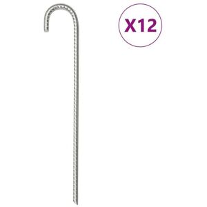 vidaXL Tent Pegs Ground Peg Camping Peg 37 cm - Tent Pegs vidaXL Tent Pegs Ground Peg Camping Peg 37 cm - Tent Pegs