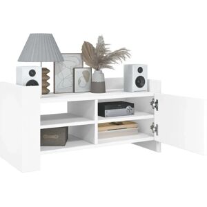 vidaXL TV Cabinet White 80x35x40 cm Engineered Wood - TV cabinet vidaXL TV Cabinet White 80x35x40 cm Engineered Wood - TV cabinet