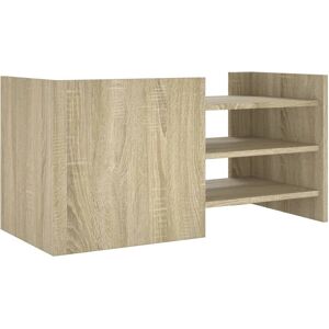 vidaXL TV Cabinet Sonoma Oak 80x35x40 cm Engineered Wood - TV cabinet vidaXL TV Cabinet Sonoma Oak 80x35x40 cm Engineered Wood - TV cabinet
