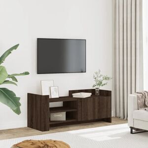 vidaXL Brown Oak TV Cabinet - Media & Entertainment Center vidaXL Brown Oak TV Cabinet - Media & Entertainment Center