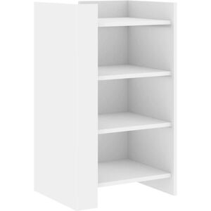 vidaXL White 45x35x75 cm Engineered Wood Sideboard - Sideboard vidaXL White 45x35x75 cm Engineered Wood Sideboard - Sideboard