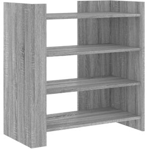 vidaXL 73.5x35x75 cm Grey Sonoma Sideboard - Sideboard vidaXL 73.5x35x75 cm Grey Sonoma Sideboard - Sideboard