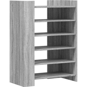 vidaXL Shoe Cabinet Grey Sonoma - Shoe Cabinet vidaXL Shoe Cabinet Grey Sonoma - Shoe Cabinet