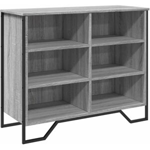vidaXL Graues Sonoma 91x35,5x74,5 cm Holzwerkstoff Sideboard - Wohnzimmermöbel vidaXL Graues Sonoma 91x35,5x74,5 cm Holzwerkstoff Sideboard - Wohnzimmermöbel