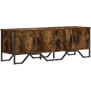 vidaXL TV Cabinet Brown Oak 122x34x41 cm - TV Cabinet vidaXL TV Cabinet Brown Oak 122x34x41 cm - TV Cabinet