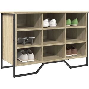 vidaXL Sonoma Oak Shoe Cabinet - Stable engineered wood storage vidaXL Sonoma Oak Shoe Cabinet - Stable engineered wood storage