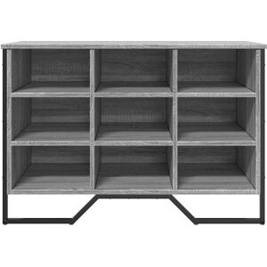 vidaXL Shoe Cabinet Grey Sonoma - Storage & Organizer vidaXL Shoe Cabinet Grey Sonoma - Storage & Organizer