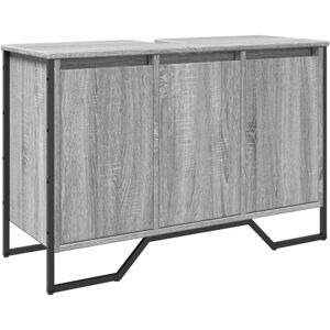 vidaXL Grey Sonoma Bathroom Sink Cabinet - Bathroom Furniture vidaXL Grey Sonoma Bathroom Sink Cabinet - Bathroom Furniture