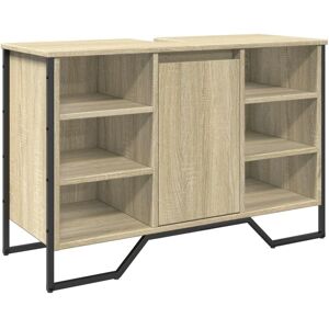 vidaXL Sonoma Oak Bathroom Sink Cabinet - 91x35x60 cm vidaXL Sonoma Oak Bathroom Sink Cabinet - 91x35x60 cm