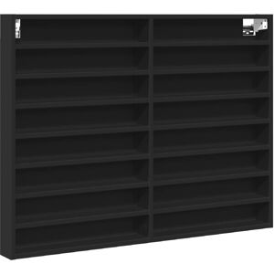 vidaXL 847934 Étagère Murale Noire - Étagère vidaXL 847934 Étagère Murale Noire - Étagère