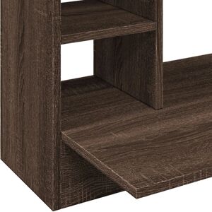 vidaXL Wall-Mounted Desk Brown Oak 105x48x75 cm - Desk vidaXL Wall-Mounted Desk Brown Oak 105x48x75 cm - Desk