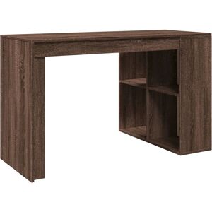 vidaXL 847988 Office Desk Brown Oak - Office Desk vidaXL 847988 Office Desk Brown Oak - Office Desk