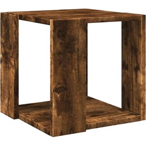 vidaXL Coffee Table Smoked Oak 32x32x30 cm - Coffee Table vidaXL Coffee Table Smoked Oak 32x32x30 cm - Coffee Table