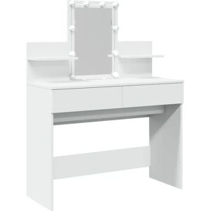 vidaXL Dressing Table with LED White - Dressing Table vidaXL Dressing Table with LED White - Dressing Table