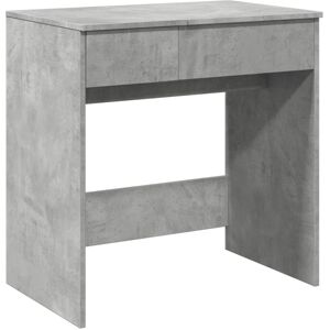 vidaXL Concrete Grey Dressing Table with Mirror - Dressing Table vidaXL Concrete Grey Dressing Table with Mirror - Dressing Table