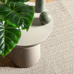 vidaXL Zizur Carpet - Jute-Look Indoor Outdoor 120x120cm vidaXL Zizur Carpet - Jute-Look Indoor Outdoor 120x120cm