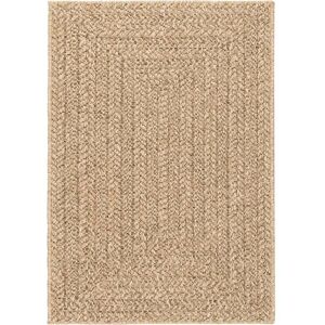 vidaXL Teppich ZIZUR Beige - Innen & Außen Robust 120x170cm vidaXL Teppich ZIZUR Beige - Innen & Außen Robust 120x170cm