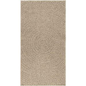 vidaXL Tæppe ZIZUR Beige 80x150 cm Jute-udseende - Tæppe vidaXL Tæppe ZIZUR Beige 80x150 cm Jute-udseende - Tæppe