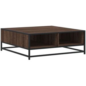 vidaXL Brown Oak Coffee Table 80x80x30 cm - Coffee Table vidaXL Brown Oak Coffee Table 80x80x30 cm - Coffee Table