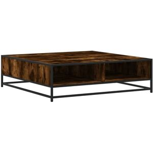vidaXL Smoked Oak Coffee Table - Coffee Table vidaXL Smoked Oak Coffee Table - Coffee Table