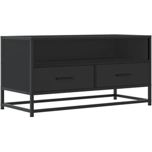 vidaXL 848809 TV Cabinet - Storage & Media Unit - Black - 80x34.5x40 cm vidaXL 848809 TV Cabinet - Storage & Media Unit - Black - 80x34.5x40 cm