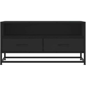 vidaXL 848814 Black TV Cabinet - TV cabinet vidaXL 848814 Black TV Cabinet - TV cabinet