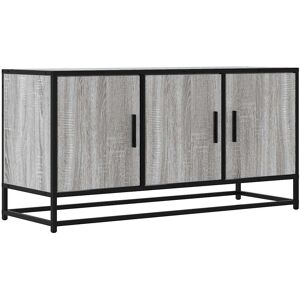 vidaXL Grey Sonoma TV Cabinet - TV Stand with Storage vidaXL Grey Sonoma TV Cabinet - TV Stand with Storage