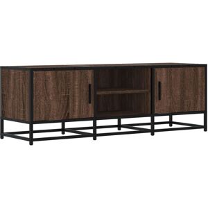 vidaXL TV Cabinet Brown Oak - Large Storage - Industrial Style - 120x35x41 cm vidaXL TV Cabinet Brown Oak - Large Storage - Industrial Style - 120x35x41 cm