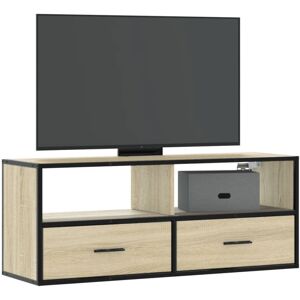 vidaXL Sonoma Oak 100x31x39.5 cm TV Cabinet - Media Storage vidaXL Sonoma Oak 100x31x39.5 cm TV Cabinet - Media Storage