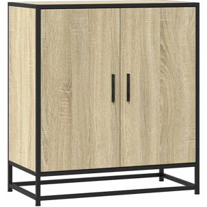 vidaXL Sonoma Oak Sideboard - Sideboard - Oak - vidaXL vidaXL Sonoma Oak Sideboard - Sideboard - Oak - vidaXL