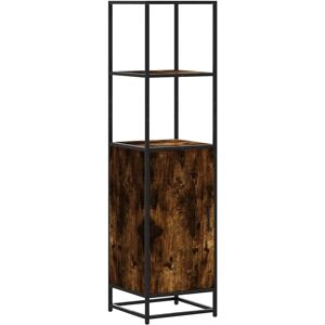 vidaXL Highboard Smoked Oak - Storage Cabinet vidaXL Highboard Smoked Oak - Storage Cabinet