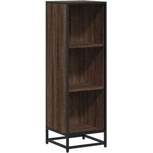 vidaXL Book Cabinet Brown Oak - Stable, Modern - Book Cabinet vidaXL Book Cabinet Brown Oak - Stable, Modern - Book Cabinet