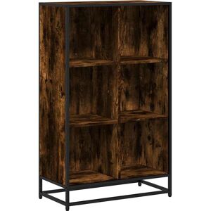 vidaXL Bogreol Røgfade Eg 65,5x33x107,5 cm - Bogreol vidaXL Bogreol Røgfade Eg 65,5x33x107,5 cm - Bogreol