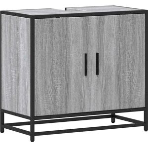 vidaXL 849267 Badeværelsesmøbelssæt i Grå Sonoma vidaXL 849267 Badeværelsesmøbelssæt i Grå Sonoma